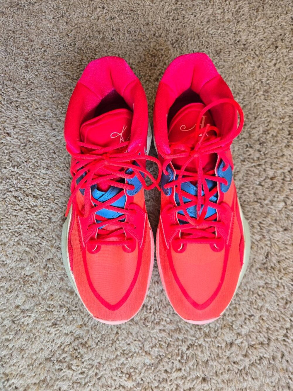 Nike Kyrie Infinity “Siren Red” Basketball Shoes, Pink/Multi-Color Men’s US Size